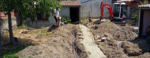 Travaux assainissement VRD pose canalisations - Terra Création voirie réseaux divers Toulouse